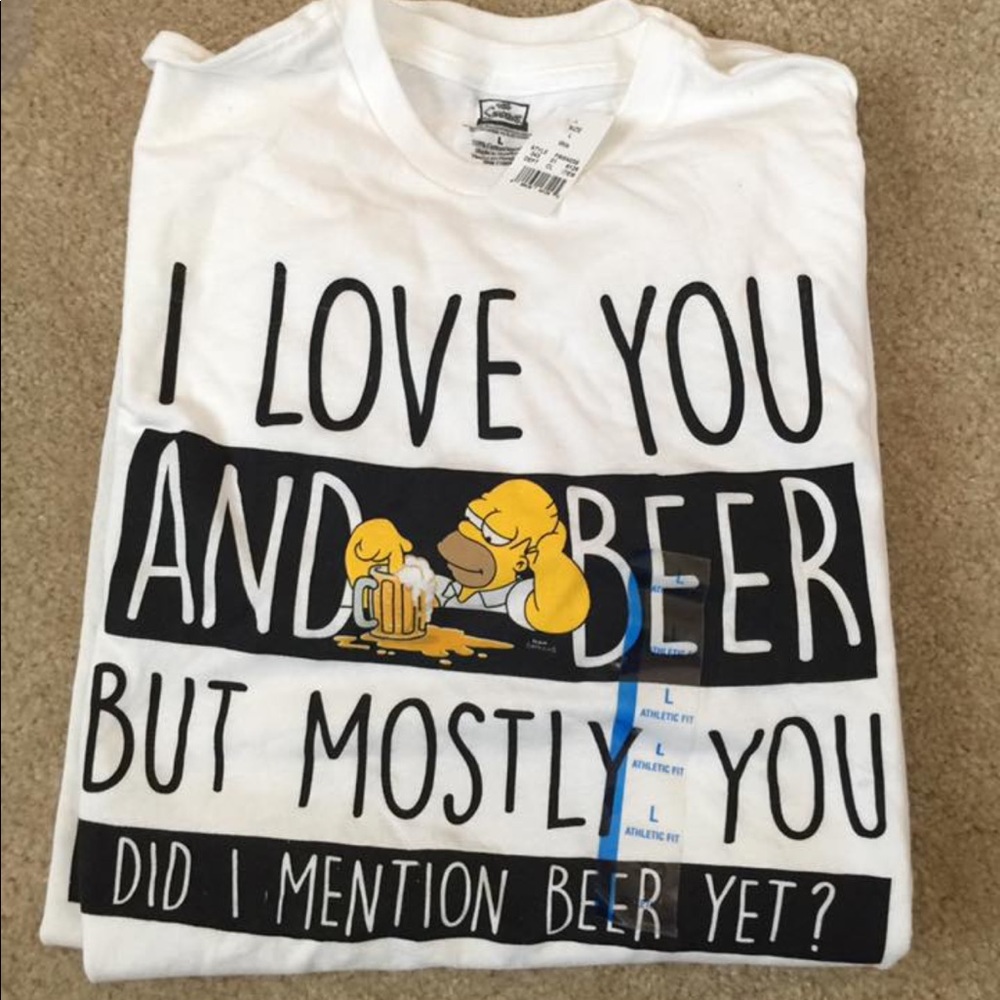 Simpsons Valentine’s shirt
